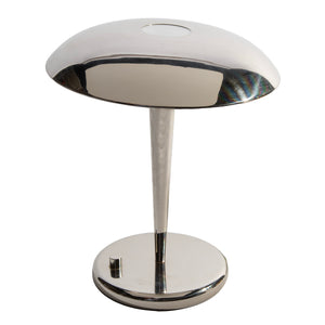 Chrome Mushroom Lamp