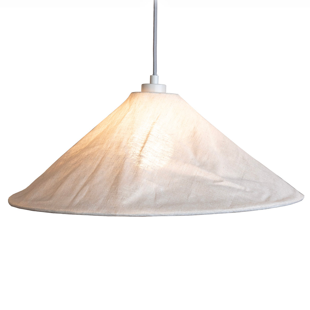 Collapsible Linen Pendant