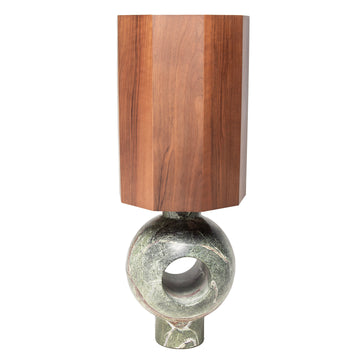 Italian Green Marble Lamp