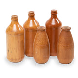 Wood Bottle Mold, Vintage