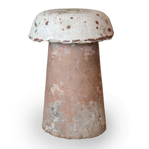 Charming Vintage Petite Garden Mushrooms. Perfect as Side Tables or Stools.