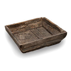 Small Square Wood Fragment