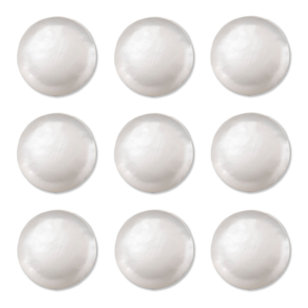 Round Platter with Block Feet