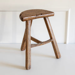 Small Three-Legged Vintage Stool