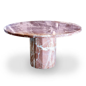 Rojo Alicante Marble Dining Table