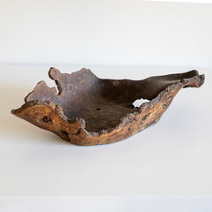 Large Wood Bowl Sculpture, France