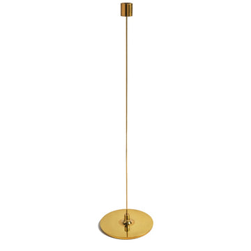 Large Pin Candle Stick, Brass