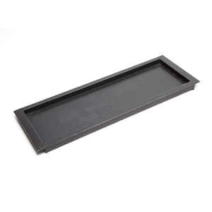 Handcrafted Metal Side Rail Tray