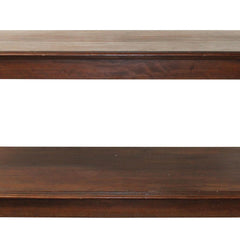 French 2 tier oak drapers work table