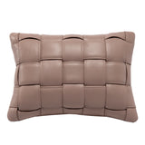 Mini Rosewood Leather Pillow