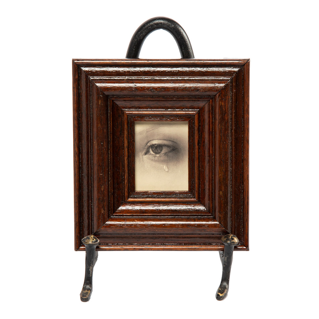 Petite Crying Girl Photograph by Jefferson Hayman in Vintage Frame