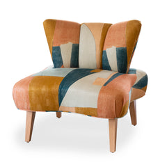 FOUND Collection Single Curvaceous Lounge Chair