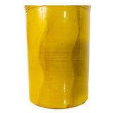 Tall Yellow Ceramic Vase, France, 1950's