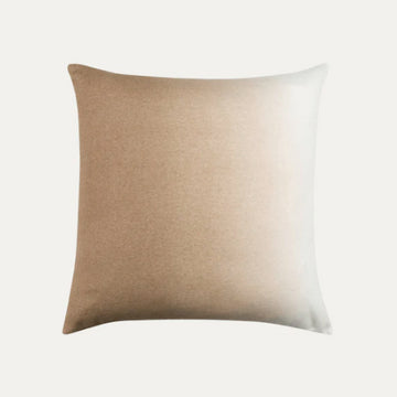 Square Dip Dyed Pillow in Camel