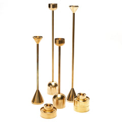 12.5" Medium Dome Spindle Candle Holder