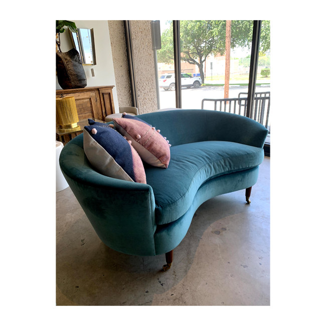 FOUND Collection Custom Petite Settee