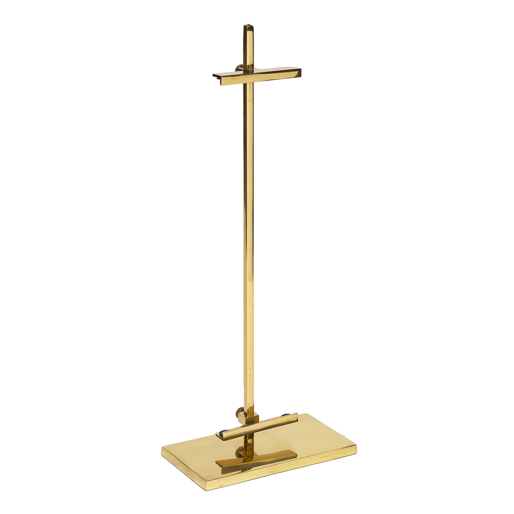 Ornate Brass Display Easel Tabletop Easel 7.5 Inches Tall 