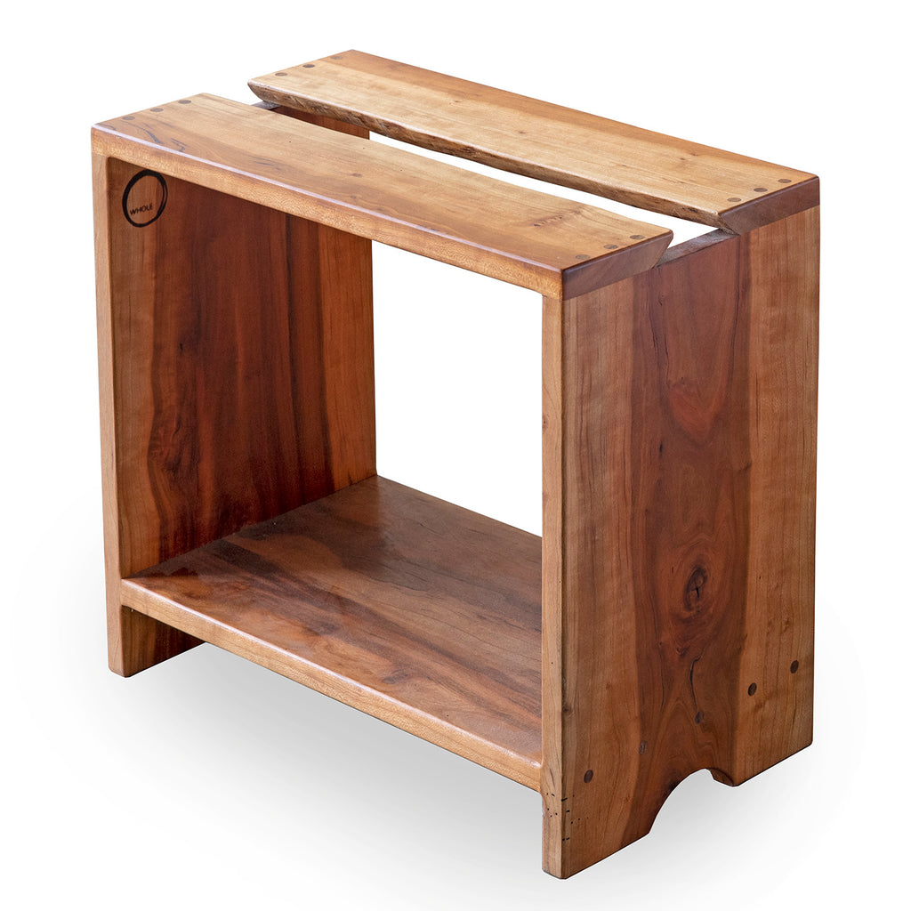 Cherry Stool in the manner of Donald Judd made by Making Whole