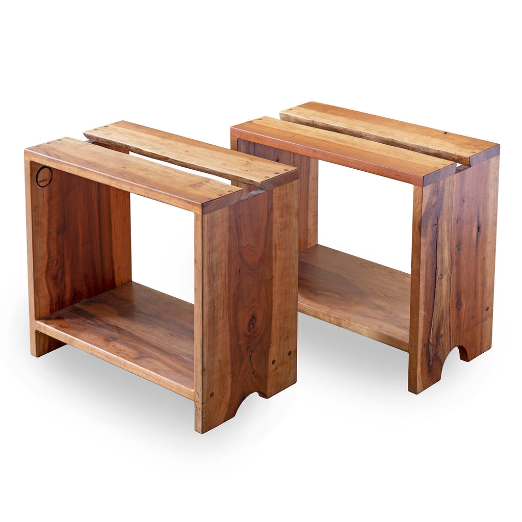 Cherry Stool in the manner of Donald Judd made by Making Whole