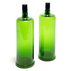 Vintage Green Glass Bottle