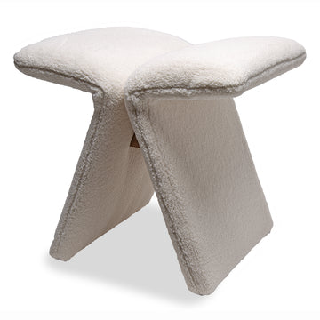 Upholstered Butterfly Stool