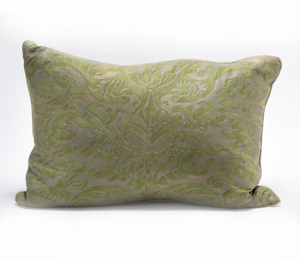 Vintage Fortuny Fabric Pillow