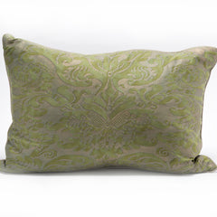 Vintage Fortuny Fabric Pillow