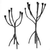 Pair of Modern Tree Branch Form Candelabras