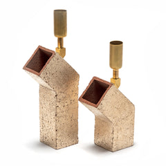 Set of Conduit Candlesticks