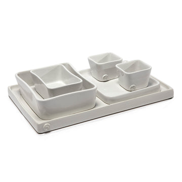 Peruvian Ceramic Appetizer Set