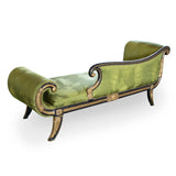 Newly Upholstered Regency Style Recamier