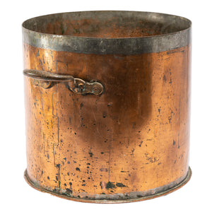 Vintage Copper Container with Handles