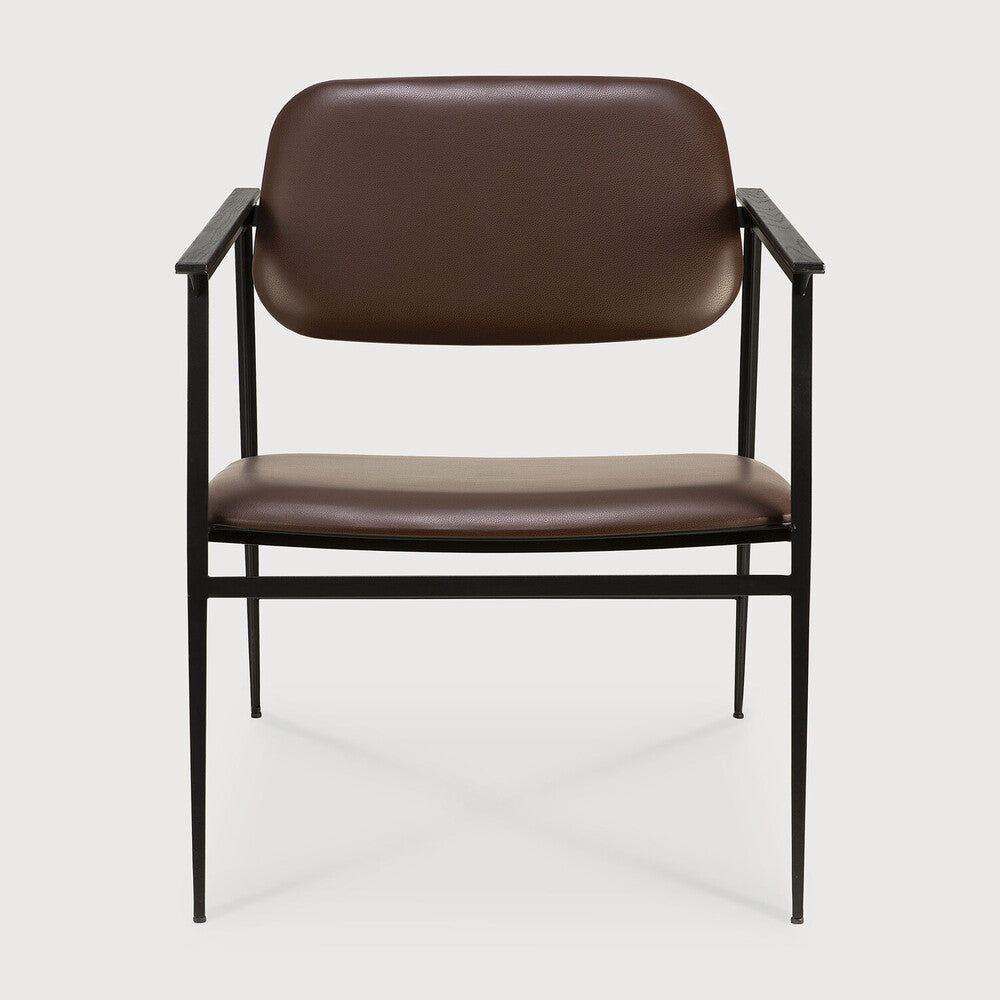 Ethnicraft DC Lounge Chair in Leather