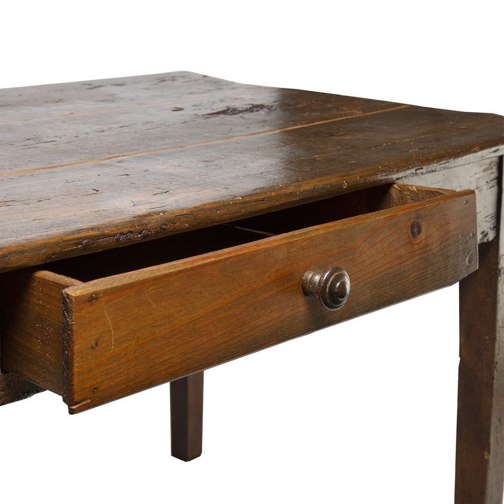 Spanish 19th Century Primitive Wood Table