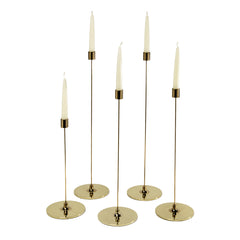 Large Pin Candle Stick, Brass