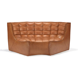 Ethnicraft N701 Rounded Corner in Leather