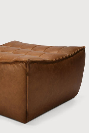 Ethnicraft N701 Foot Stool in Leather