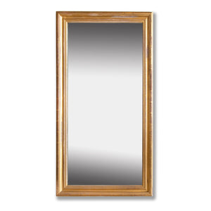 Beautiful Oversized Rectangular Gilt Wood Mirror