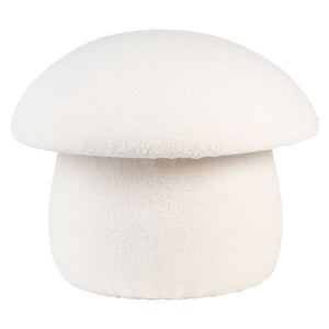 FOUND Collection Mushroom Stool in Poodle Cream