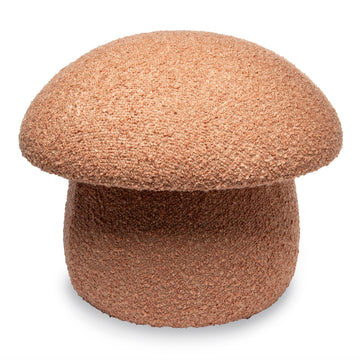 Found Collection Mushroom Stool in Dusty Peach
