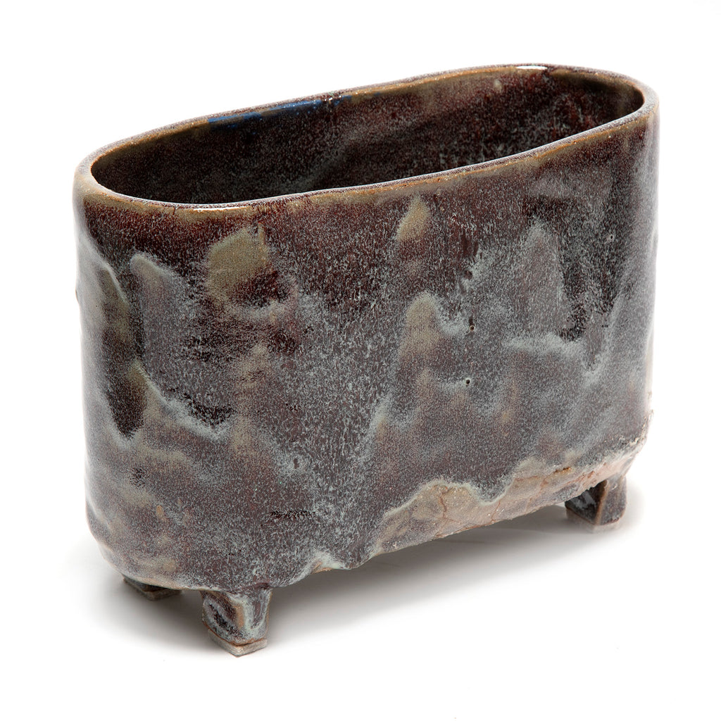Handthrowm Pot in Shady Plum