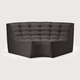 Ethnicraft N701 Rounded Corner - Upholstered in Fabric
