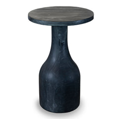 Black Marble Jasper Side Table